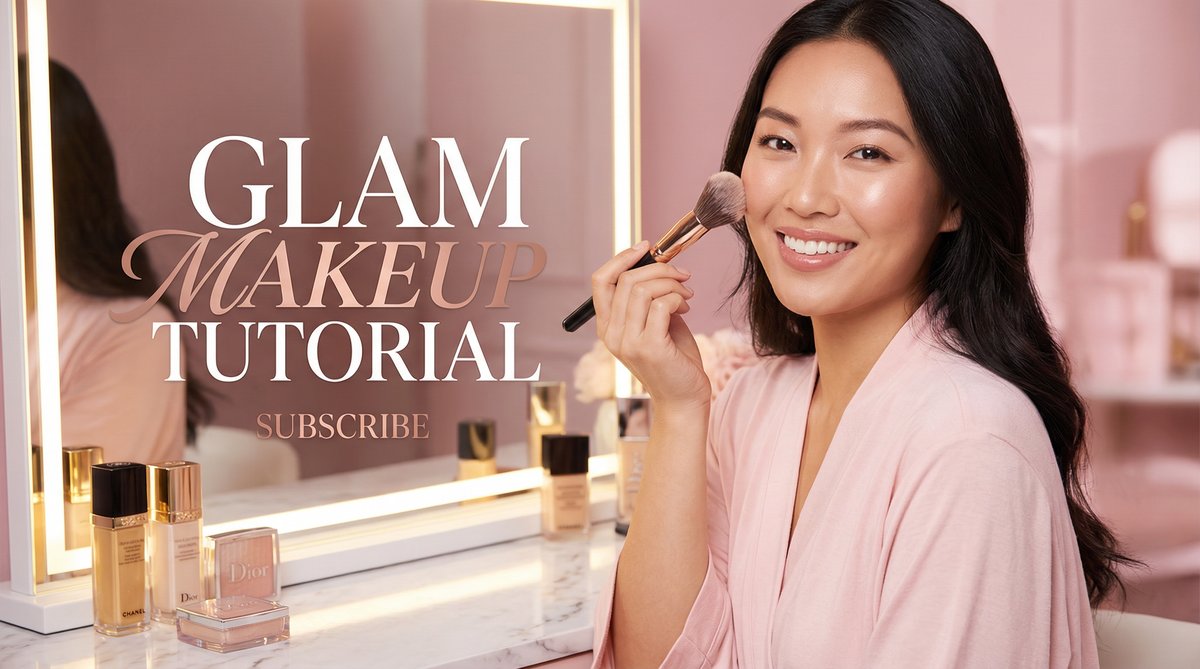 黄色仓库美妆视频教程